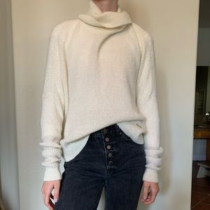 Cream sweater